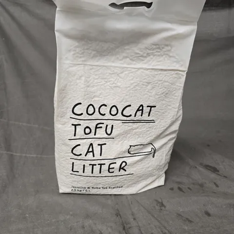 SEALED COCOCAT TOFU CAT LITTER JASMINE & BOBA SCENTED 2.5KG