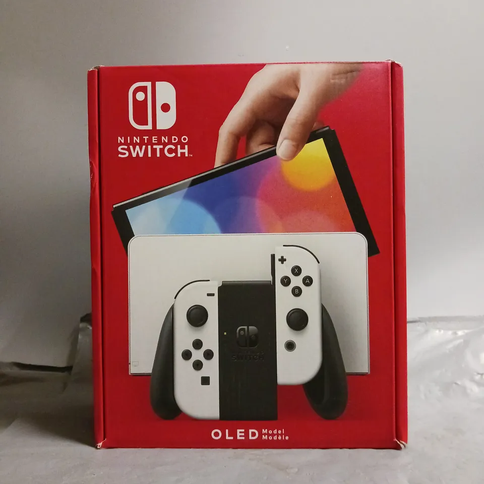 BOXED NINTENDO SWITCH OLED MODEL GAMING CONSOLE 