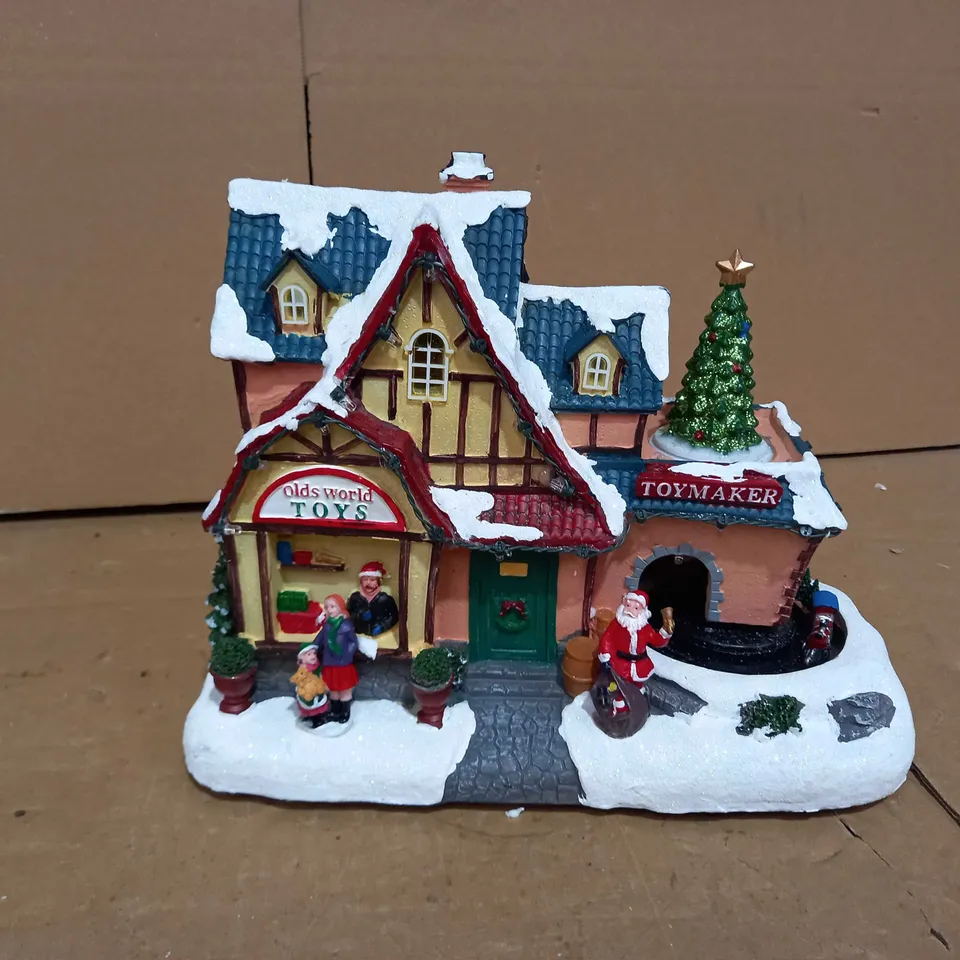 FESTIVE ANIMATED CHRISTMAS SCENE