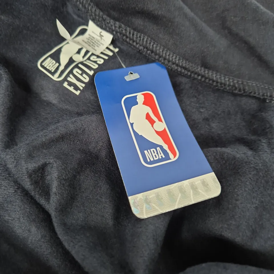 NBA EXCLUSIVE DENVER NUGGETS HOODIE – NAVY ZIP, SIZE M (MEDIUM)
