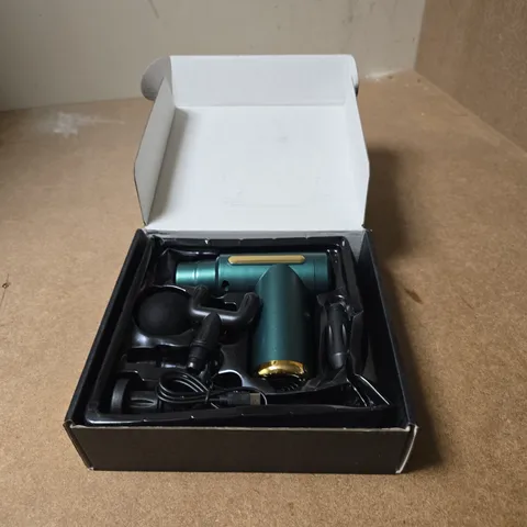 MASSAGE GUN 720 – HANDHELD PERCUSSION MASSAGER (TEAL)