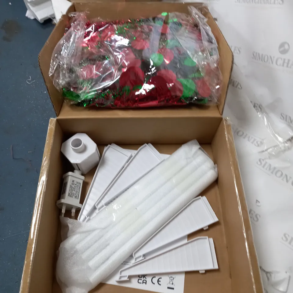 BOXED HOME REFLECTIONS POP UP 5FT TINSEL TREE