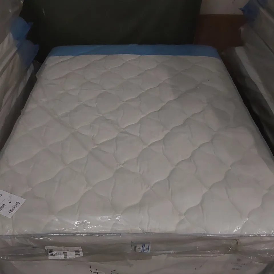 QUALITY BAGGED DESIGNER KING SIZE 150cm AIRSPRUNG LUXURY QUILTED MEDIUM MATTRESS RRP £259