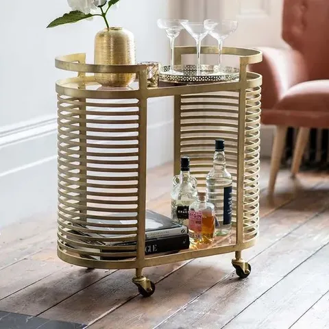 BOXED ATKIN & THYME ROCKEFELLER DRINKS TROLLEY