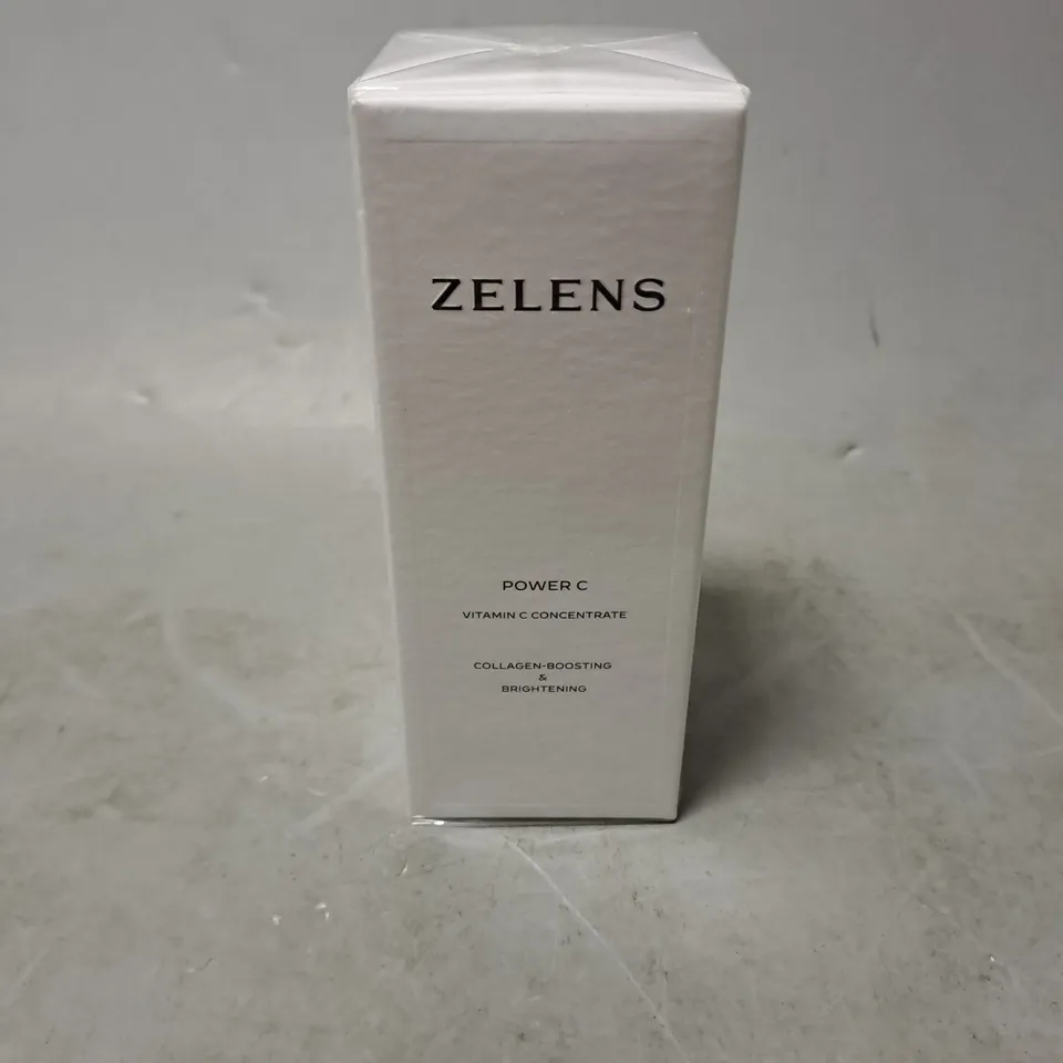 SEALED ZELENS POWER C COLLAGEN-BOOSTING & BRIGHTENING CONCENTRATE 30ML