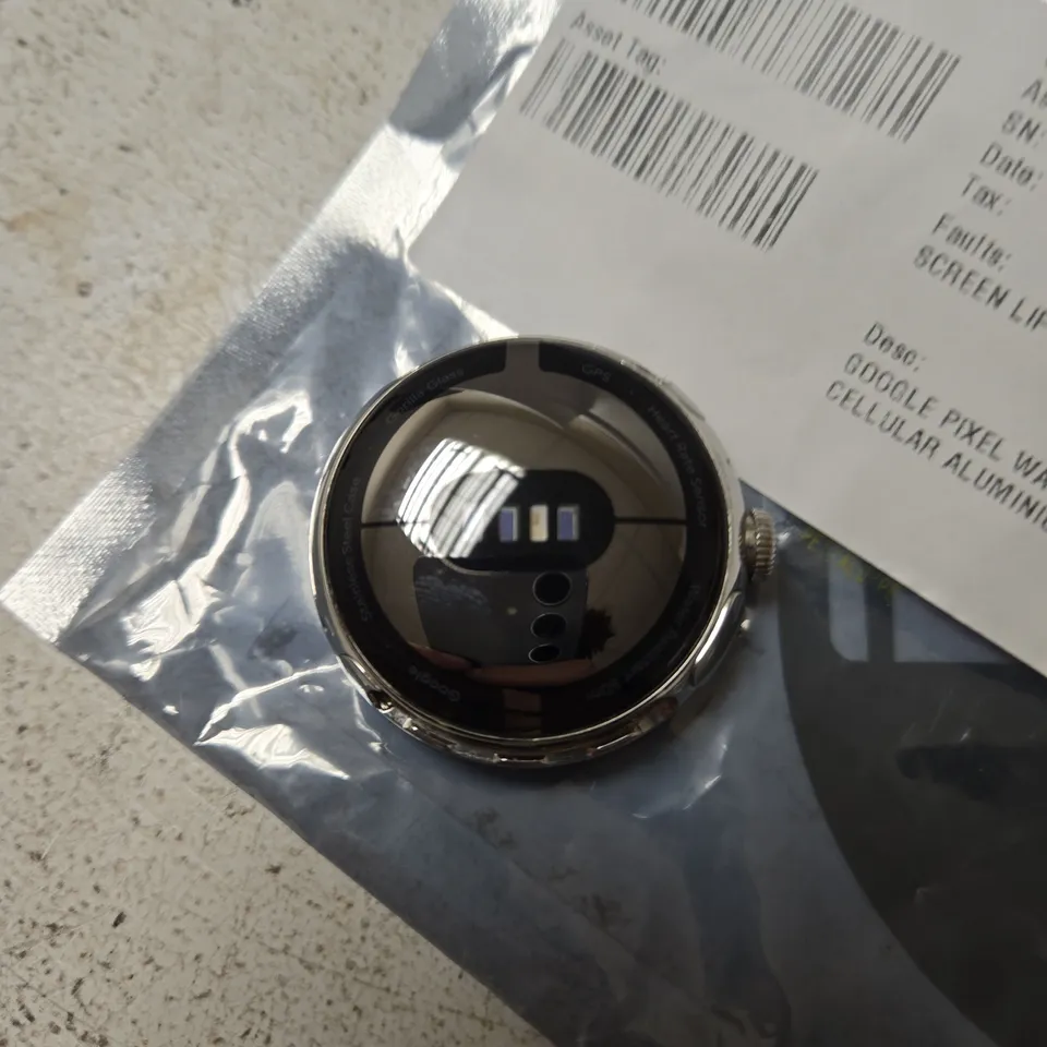 GOOGLE PIXEL WATCH 1 41MM CELLULAR ALUMINIUM SILVER (CX)