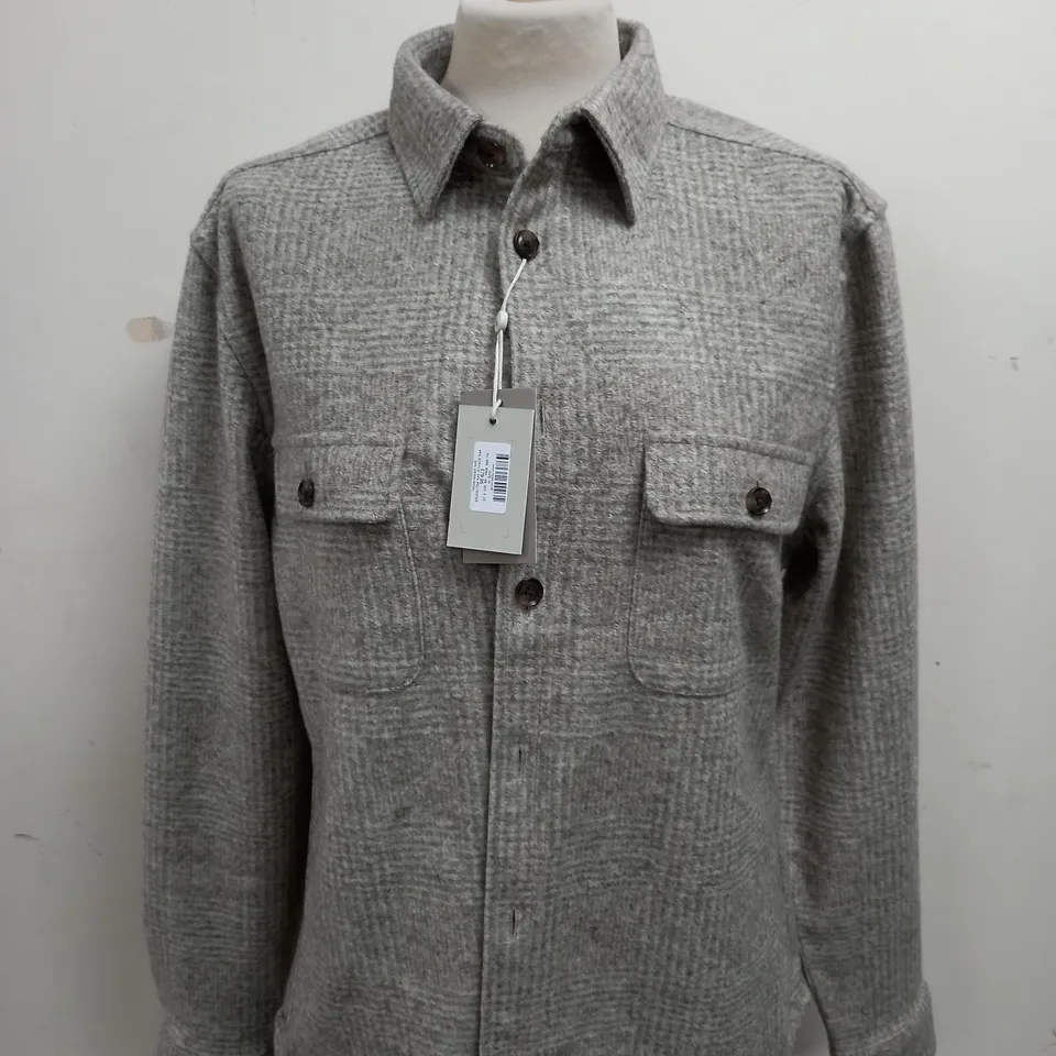 MOSS BUTTONED OVERSHIRT SIZE M