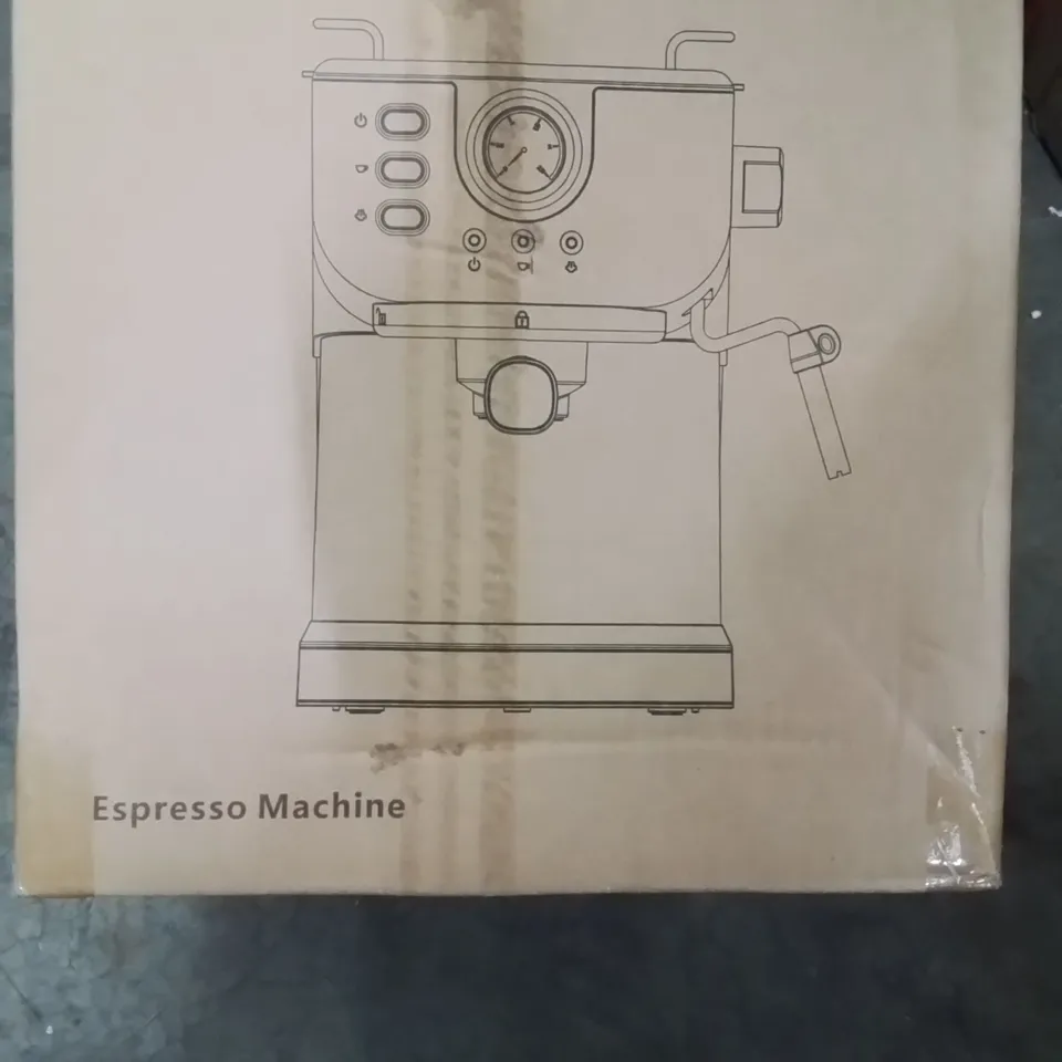 BOXED ESPRESSO MACHINE