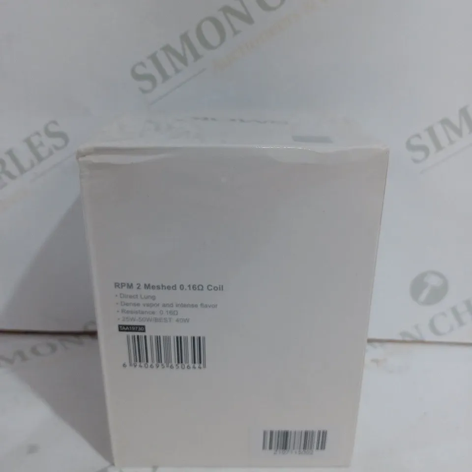 SEALED SMOK 50 PEICE RPM2 MESH COIL 0.16 