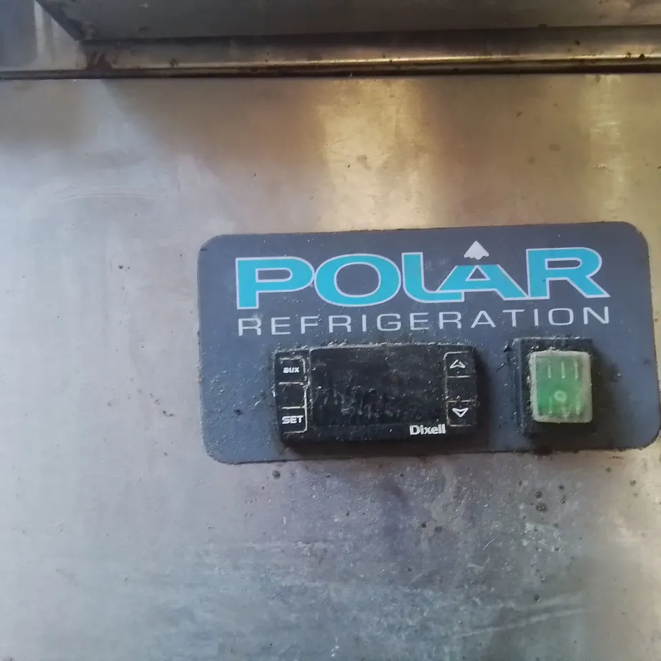 BROKEN POLAR REFRIGERATION 3 DOOR STAINLESS STEEL UNIT
