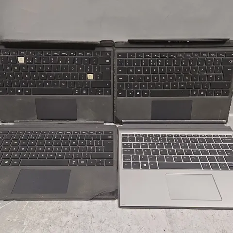 4 X ASSORTED TABLET KEYBOARD COVERS