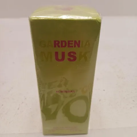 BOXED AND SEALED GARDENIA MUSK ALMUSBAH EAU DE PARFUM 75ML