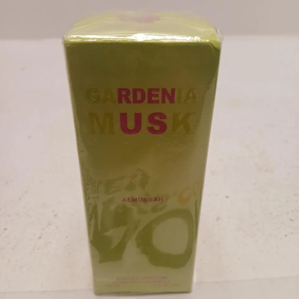 BOXED AND SEALED GARDENIA MUSK ALMUSBAH EAU DE PARFUM 75ML
