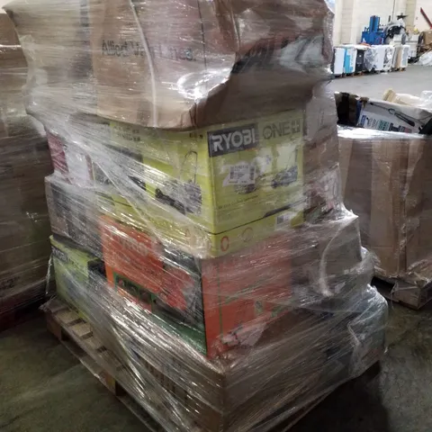 PALLET OF APPROXIMATELY 19 UNPROCESSED RAW RETURN HOUSEHOLD AND ELECTRICAL GOODS TO INCLUDE;