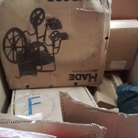 PALLET OF ASSORTED HOUSEHOLD GOODS AND PRODUCTS TO INCLUDE;WHEELCHAIR,CLOCK,BICYCLE