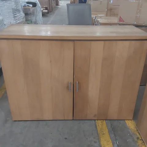 DESIGNER 2 DOOR CUPBOARD IN OAK
