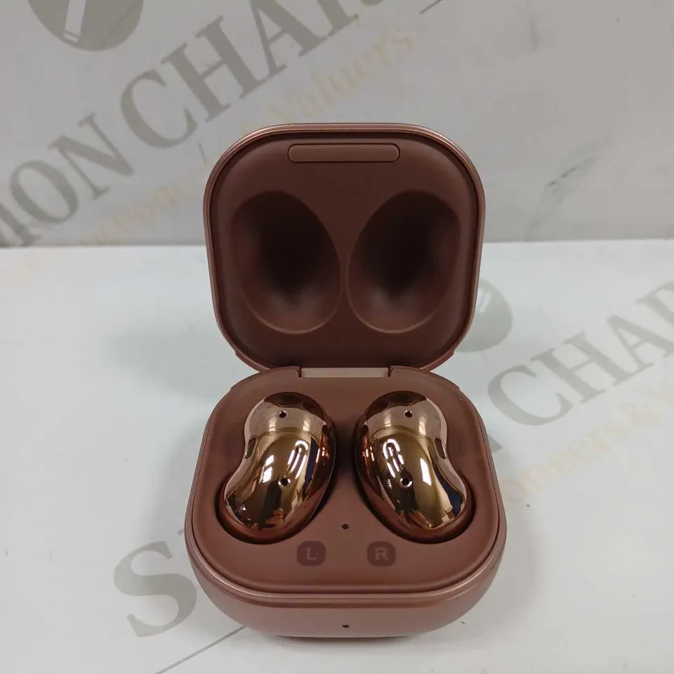 SAMSUNG GALAXY SM-R180 TRUE WIRELESS BLUETOOTH EARBUDS - BRONZE 