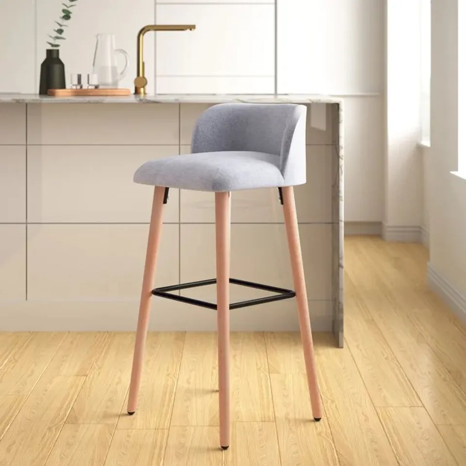 BOXED KAYLAH 77CM BAR STOOL - 1 BOX