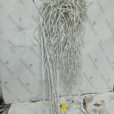 SANTA'S BEST 7FT PRE-LIT INDOOR/OUTDOOR WILLOW TREE