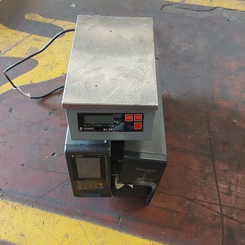 HERBERT BC-801 CHECK-WEIGHING SCALE & LABELER 
