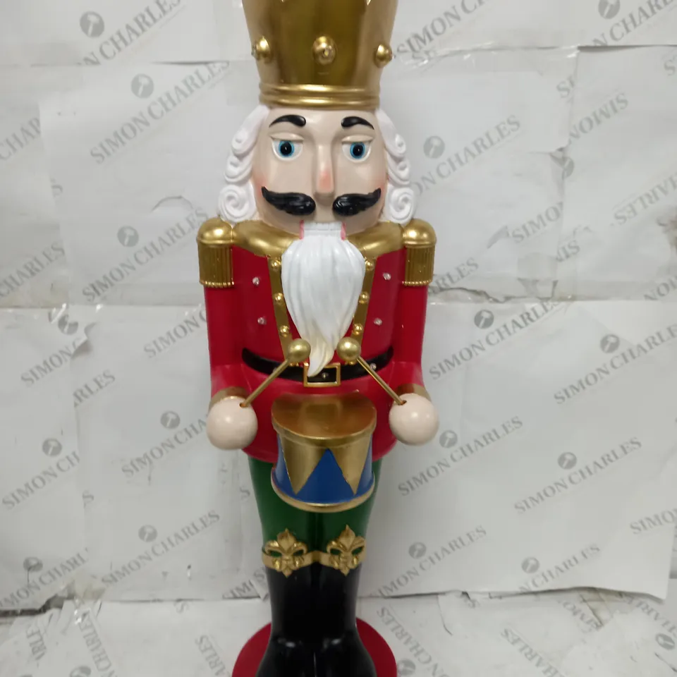 SANTA EXPRESS PRELIT NUTCRACKER