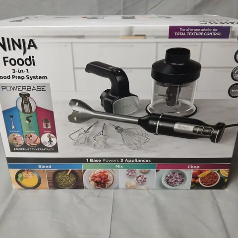 Ninja Foodi 3-in-1 Food Prep System with attachments