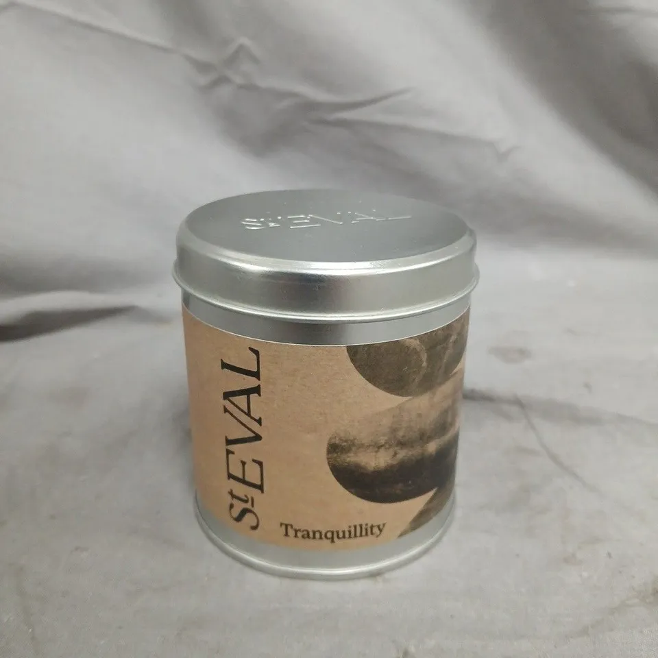 ST EVAL - SCENTED TIN CANDLE TRANQUILLITY 