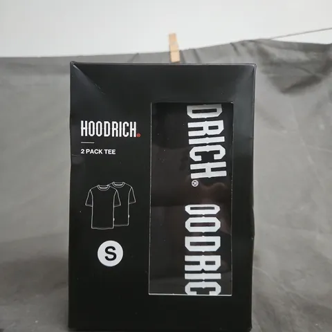 HOODRICH 2 PACK TEES – MEN'S T-SHIRTS, SIZE S (BOXED)