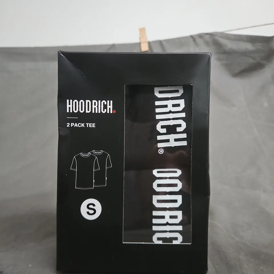 HOODRICH 2 PACK TEES – MEN'S T-SHIRTS, SIZE S (BOXED)