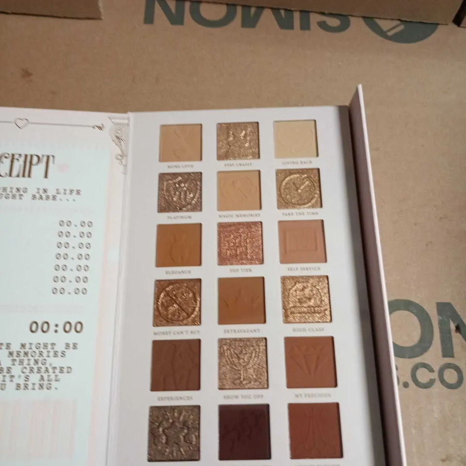 P LOUISE EXPENSIVE TASTE EYESHADOW PALETTE – 20 SHADES