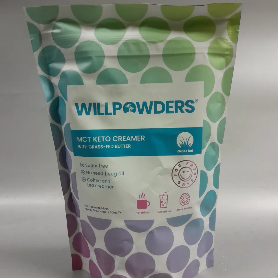 SEALED WILLPOWDERS MCT KETO CREAMER - 300G
