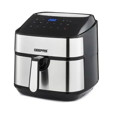 BOXED 7L LARGE AIR FRYER, FAMILY SIZE HOT AIR FRYER 1800W DIGITAL TOUCHSCREEN (1 BOX)