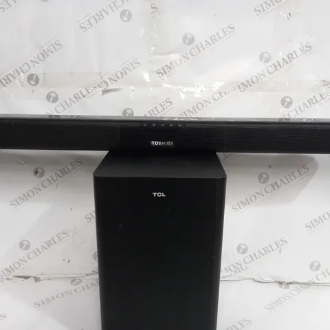 TOSHIBA SOUND BAR WITH SUB-WOOFER - TY-WSB600 - COLLECTION ONLY