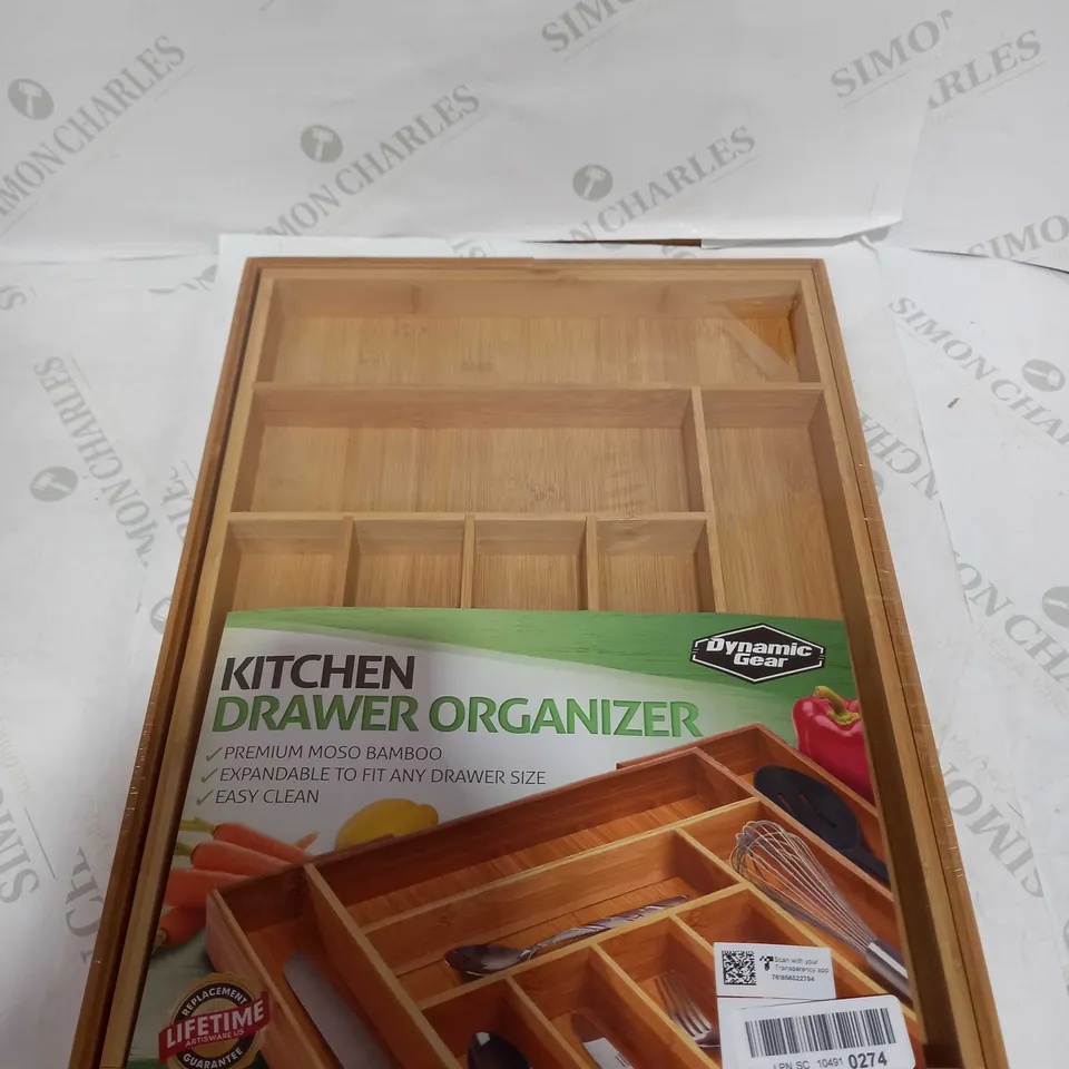 DYNAMIC GEAR KITCHEN DRAWER ORGANISER 