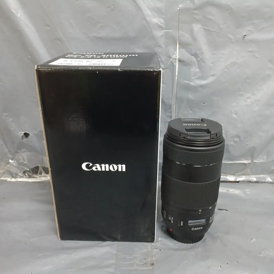 CANON EF 70-300MM F4-56 IS II USM LENS RRP £639.99