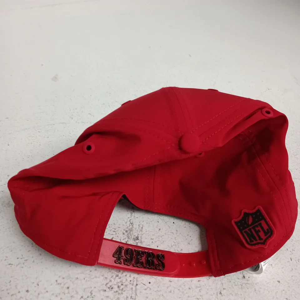 NEW ERA NFL SAN FRANCISCO 49ERS CAP – RED