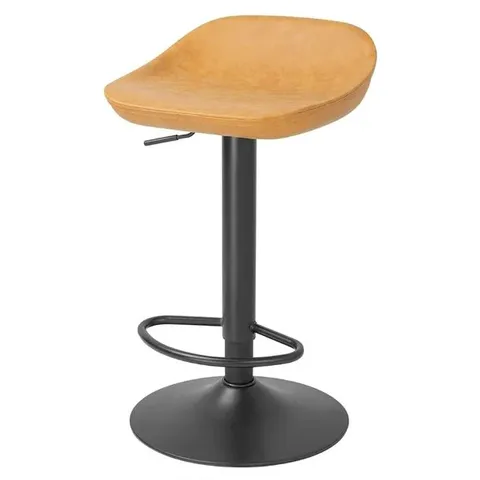 BOXED BOLERO ENZO BAR STOOLS CAMEL (2 PACK)
