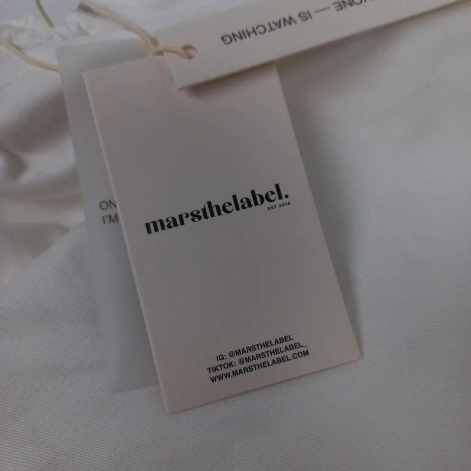 MARS THE LABEL WHITE TROUSERS – UK 8