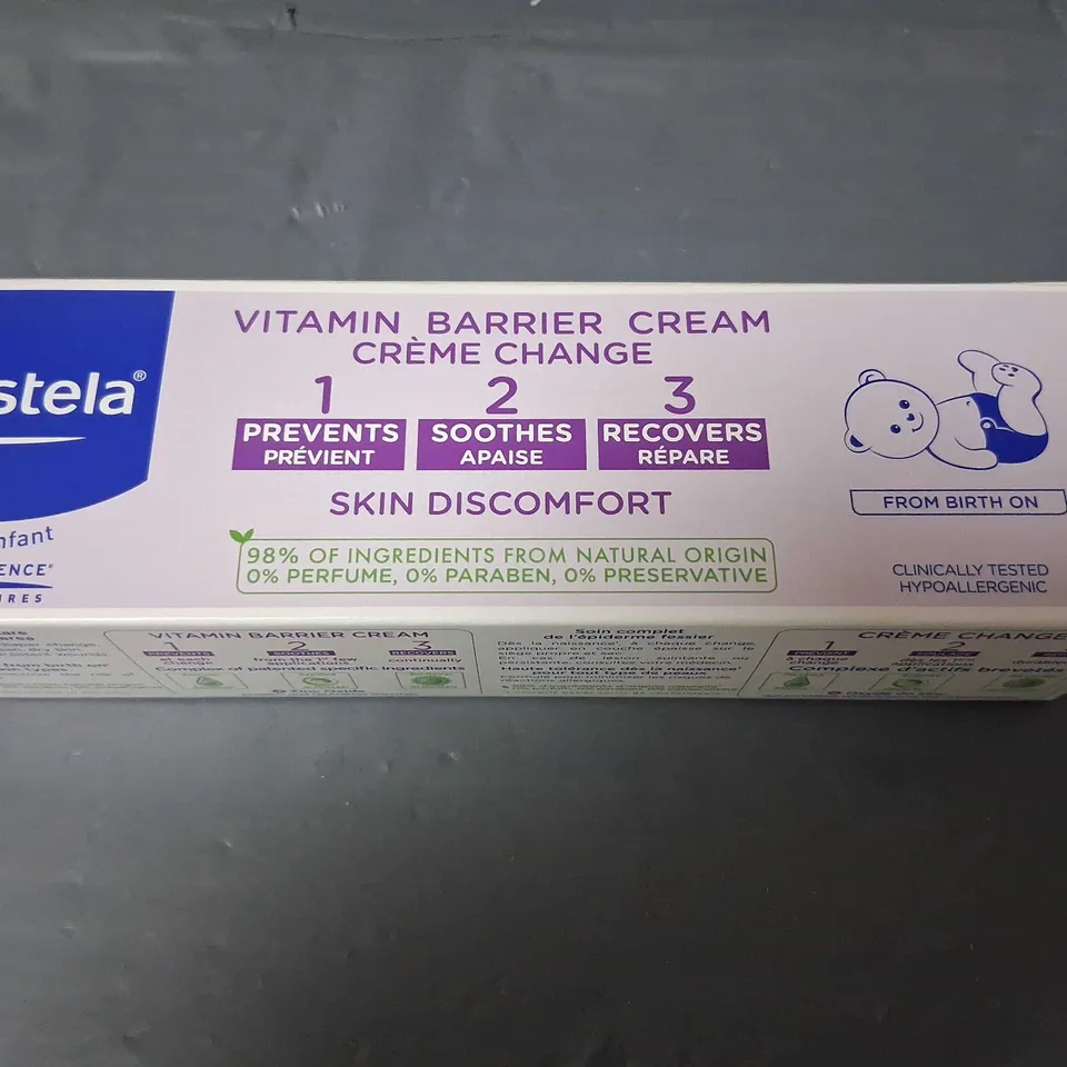 APPROXIMATELY 36 MUSTELA VITAMIN, BARRIER CREAM 