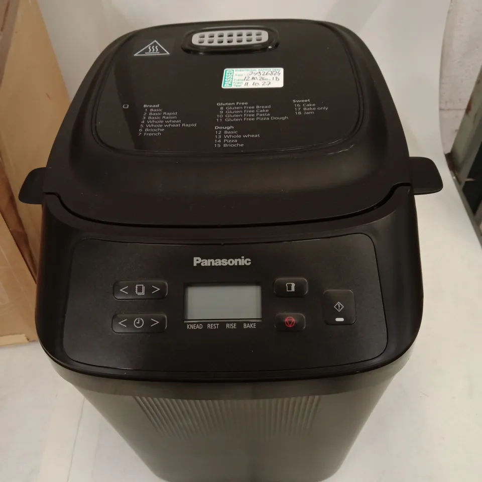PANASONIC BREAD MAKER SD-PN100KXC (BLACK) – BOXED