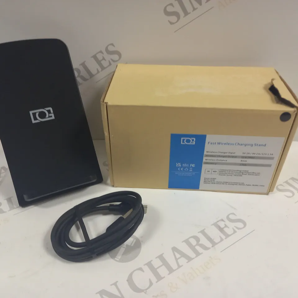 BOXED DGBAY FAST WIRELESS CHARGING STAND 