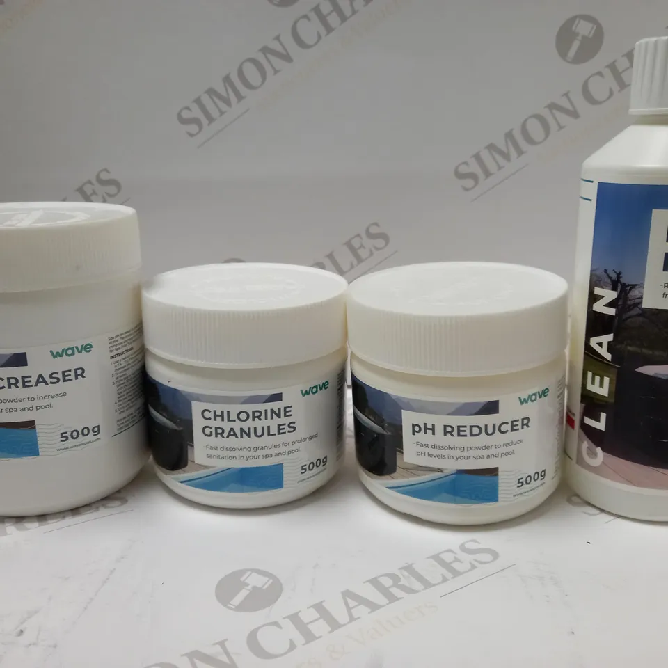 WAVE SPA HOT TUB CHEMICAL STARTER KIT
