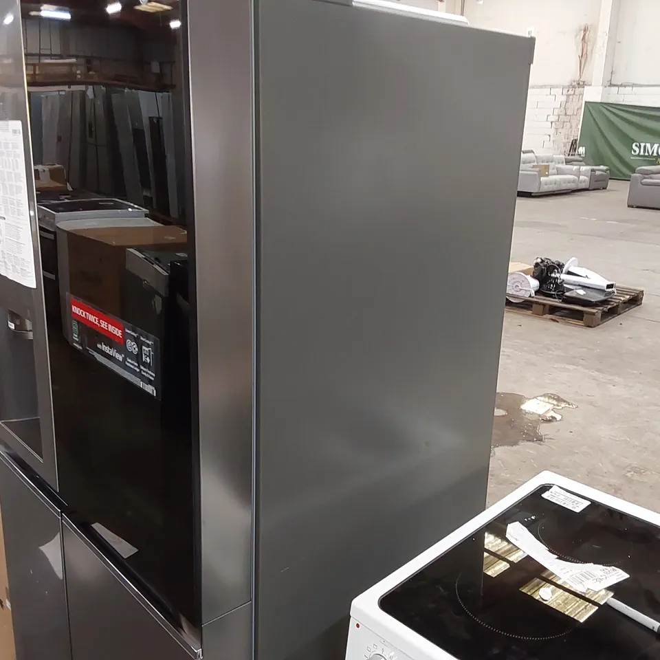 LG INSTAVIEW GSGV81PYLL WIFI CONNECTED NON-PLUMBED FROST FREE AMERICAN FRIDGE FREEZER - PRIME SILVER - E RATED