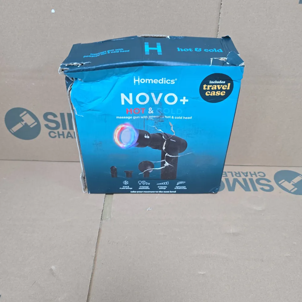 HOMEDICS PGM-45HC-BK NOVO HOT COLD MASSAGE GUN