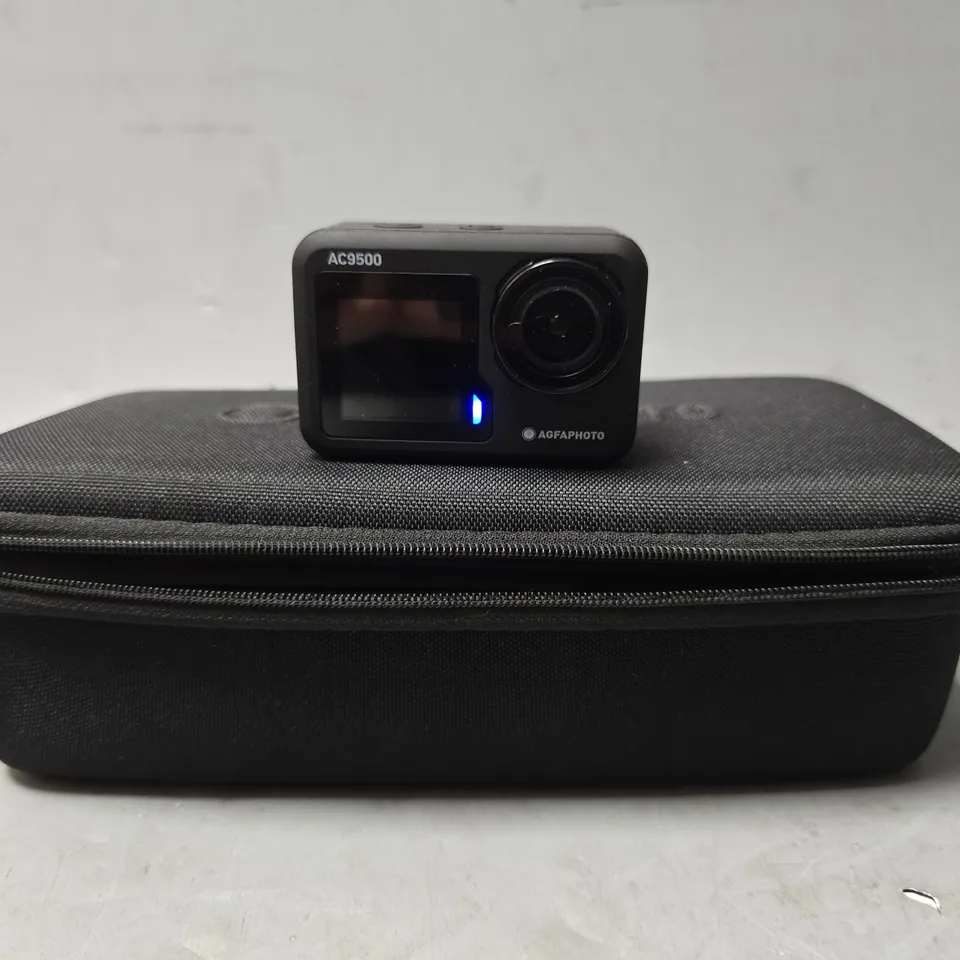 BOXED AGFAPHOTO WATERPROOF ACTION CAMERA REALIMOVE AC9500 CAMERA