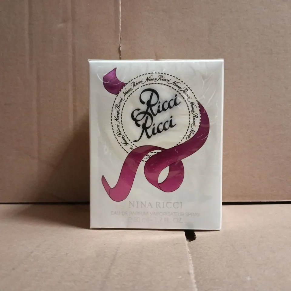 BOXED NINA RICCI EAU DE PARFUM VAPORISATEUR SPRAY (50ML)
