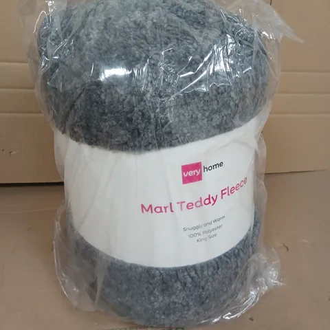 MARL TEDDY FLEECE KING SIZE