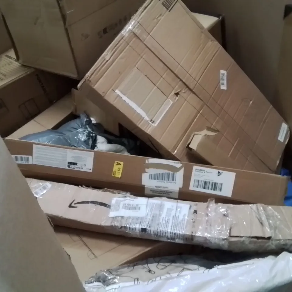 PALLET OF ASSORTED HOUSEHOLD GOODS AND PRODUCTS TO INCLUDE;AIR COOLER,DOG BED