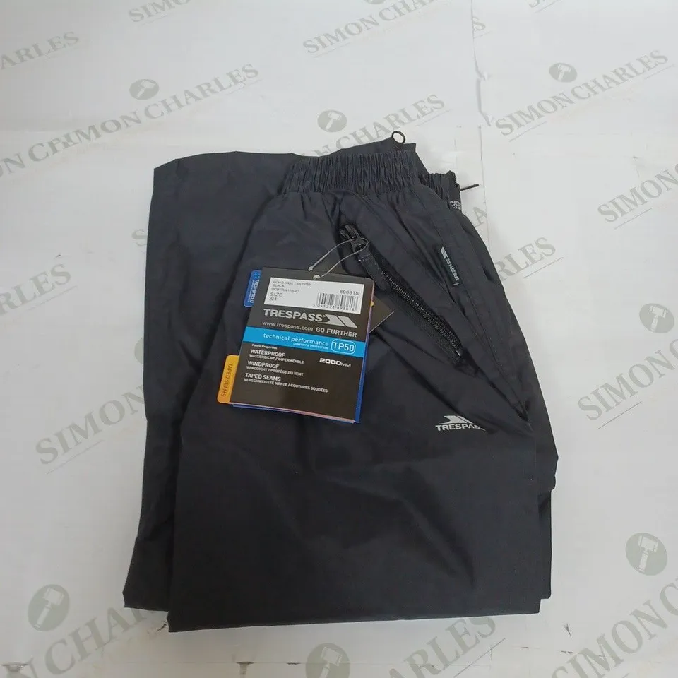 TRESSPASS ECHO WATERPROOF PANTS SIZE 3-4 YEARS