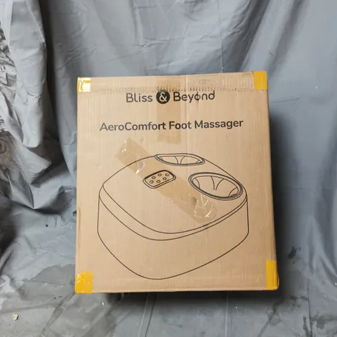 BLISS & BEYOND AEROCOMFORT FOOT MASSAGER – BOXED